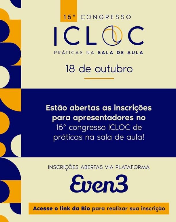 ICLOC inscrição de projetos 2025