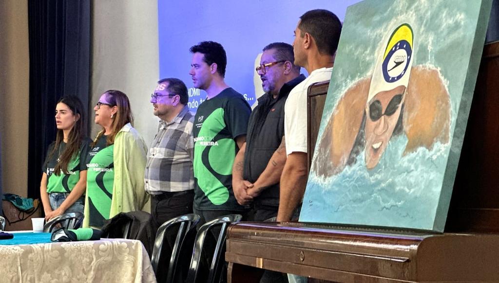 Lançamento do projeto Nadando com Thiago Pereira 2025