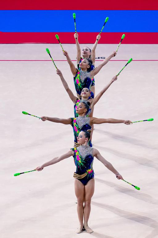 Seleção Brasileira de Ginástica Rítmica - Mundial de Sófia/Bulgária