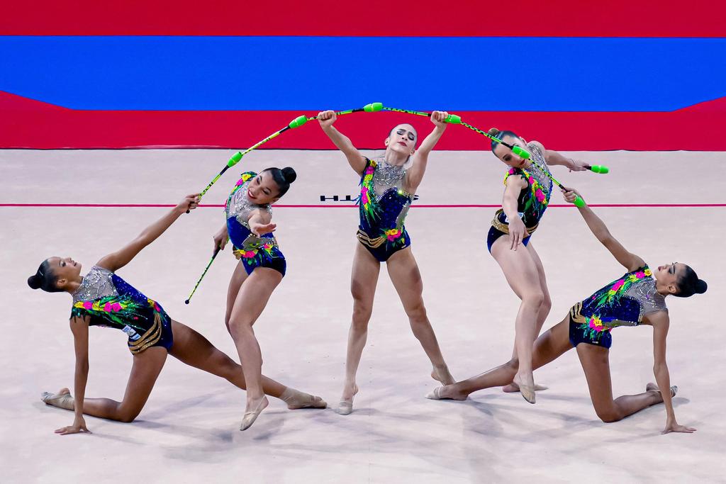 Seleção Brasileira de Ginástica Rítmica - Mundial de Sófia/Bulgária