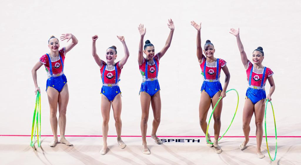 Seleção Brasileira de Ginástica Rítmica - Mundial de Sófia/Bulgária