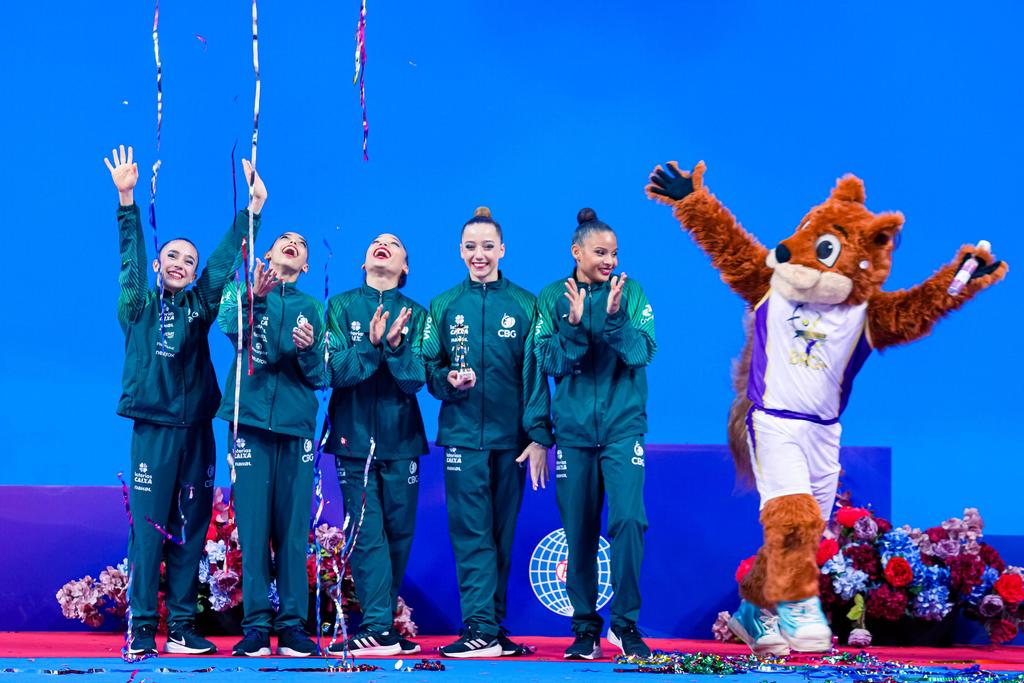 Seleção Brasileira de Ginástica Rítmica - Mundial de Sófia/Bulgária