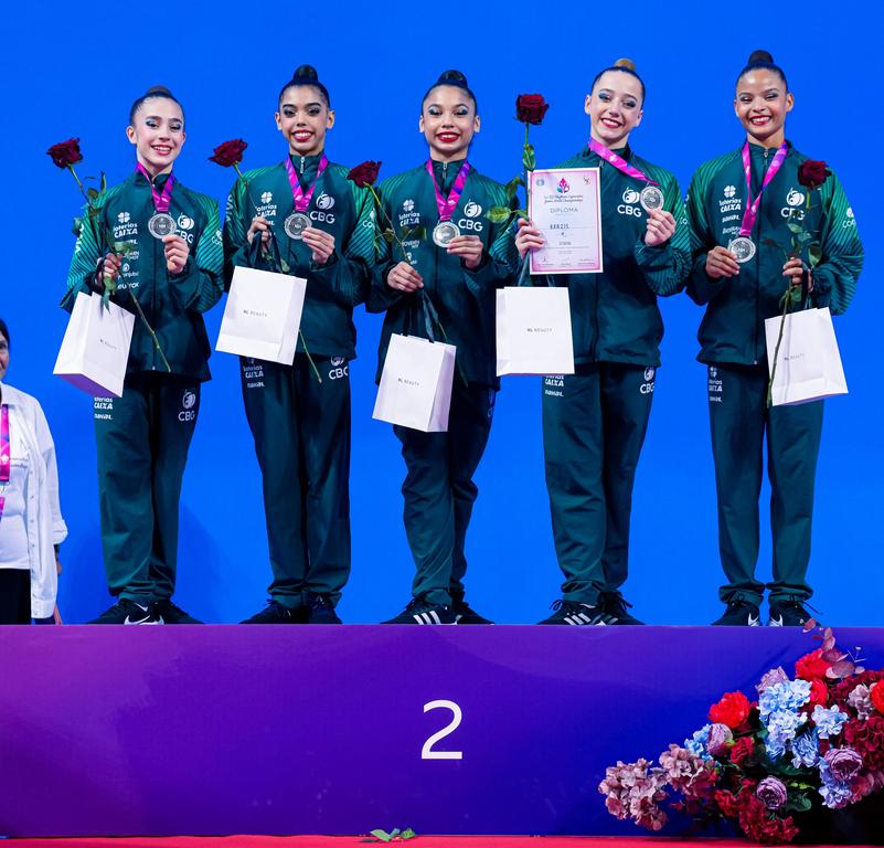 Seleção Brasileira de Ginástica Rítmica - Mundial de Sófia/Bulgária