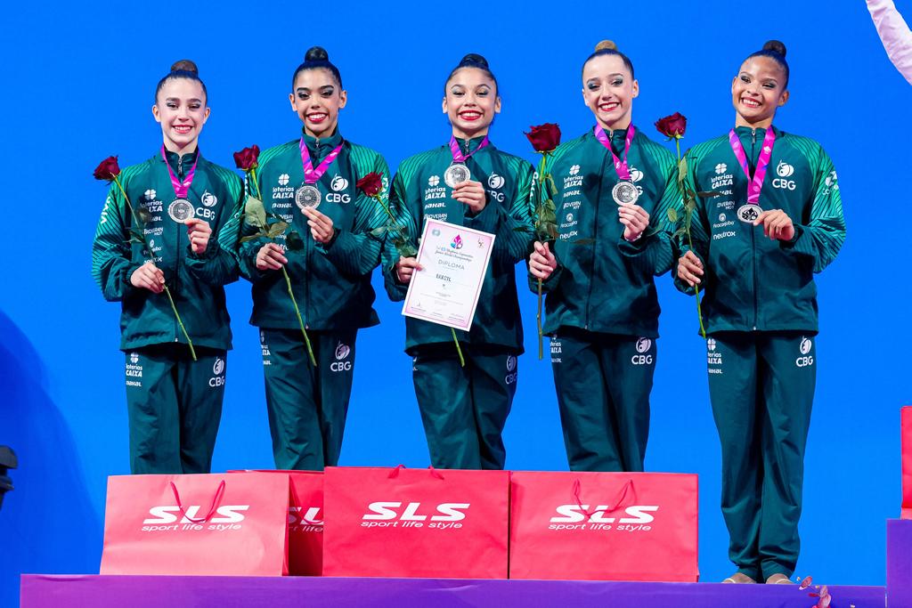 Seleção Brasileira Juvenil de Ginástica Rítmica - Sófia/Bulgária