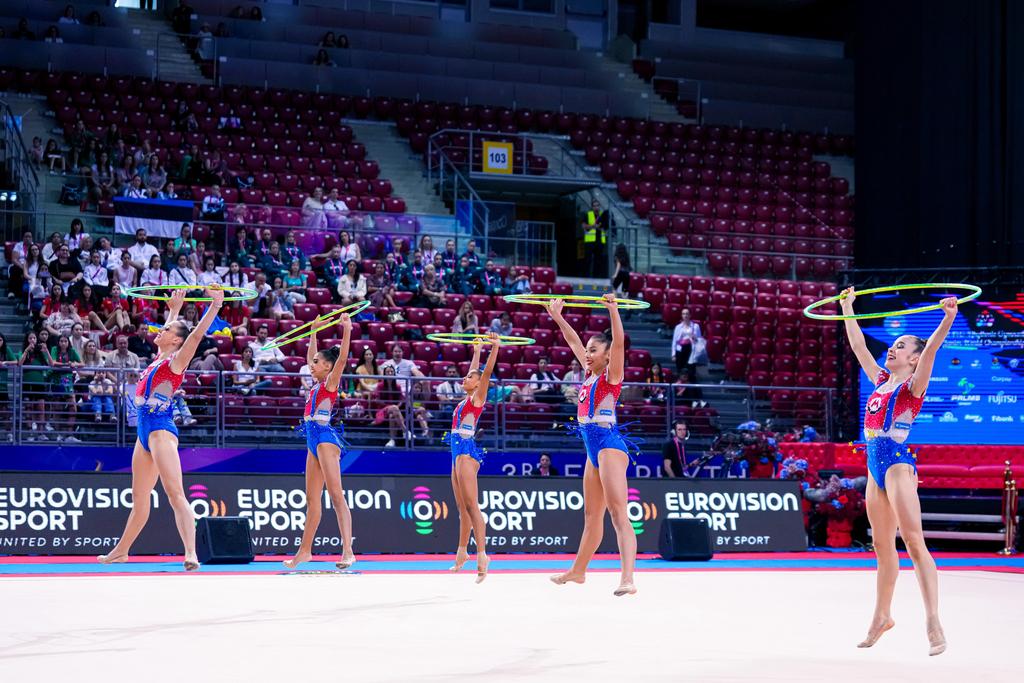 Seleção Brasileira Juvenil de Ginástica Rítmica - Sófia/Bulgária