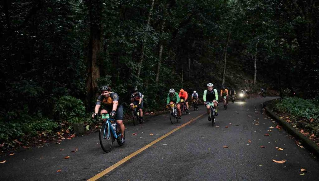 Ciclistas na prova em 2024